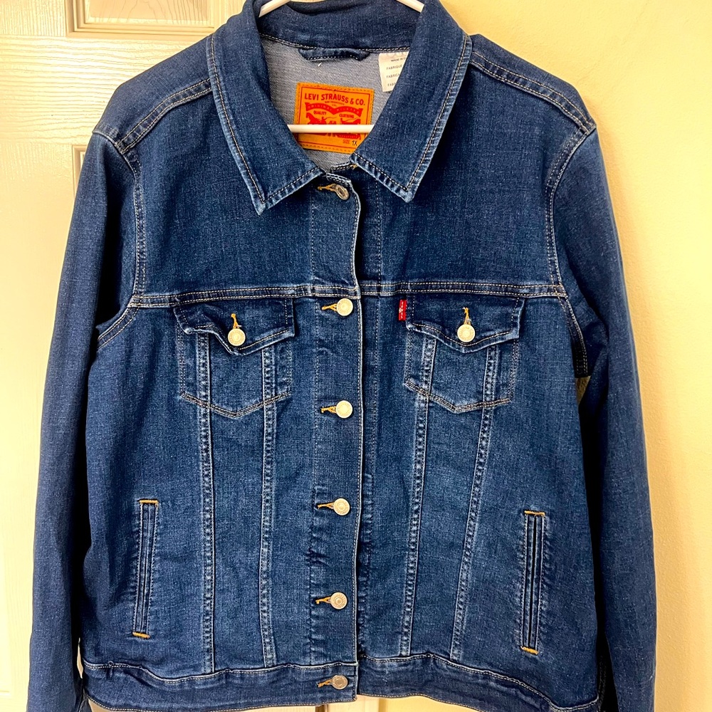 Vintage Levi Strauss Women’s Denim Jacket - Size 1X
